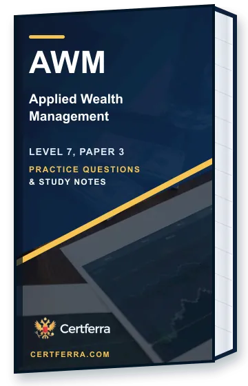 Certferra Applied Wealth Management practice questions and study notes