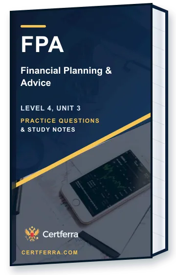 Certferra Financial Planning & Advice practice questions and study notes