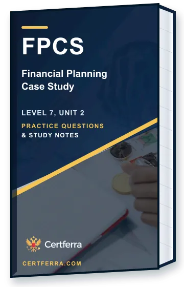 Certferra Financial Planning Case Study practice questions and study notes