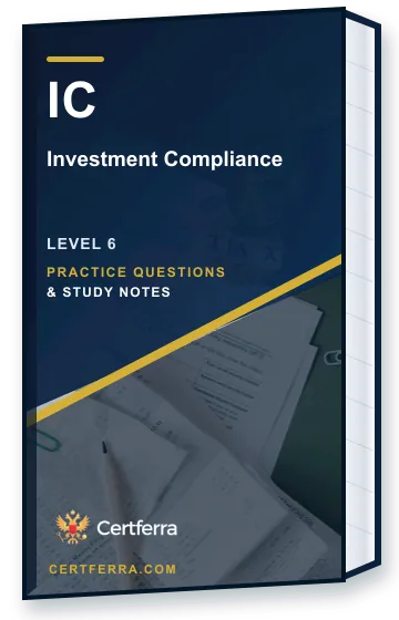 Certferra Investment Compliance practice questions and study notes