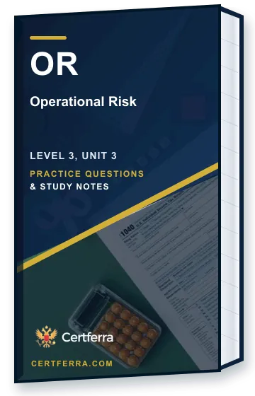 Certferra Operational Risk practice questions and study notes