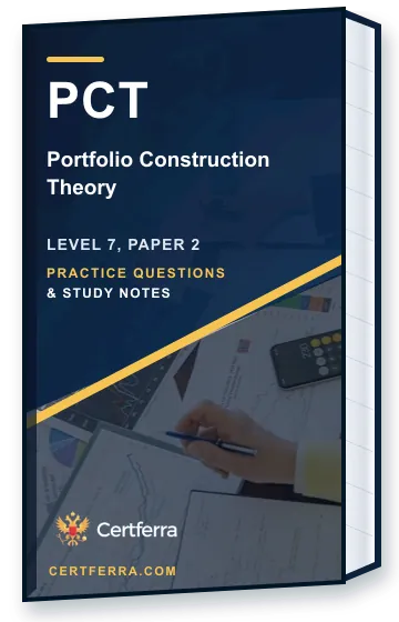 Certferra Portfolio Construction Theory practice questions and study notes