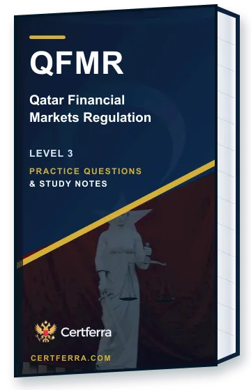 Certferra Qatar Financial Markets Regulation practice questions and study notes