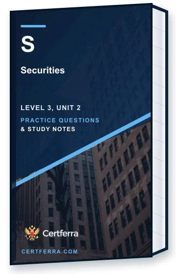 Certferra Securities practice questions and study notes