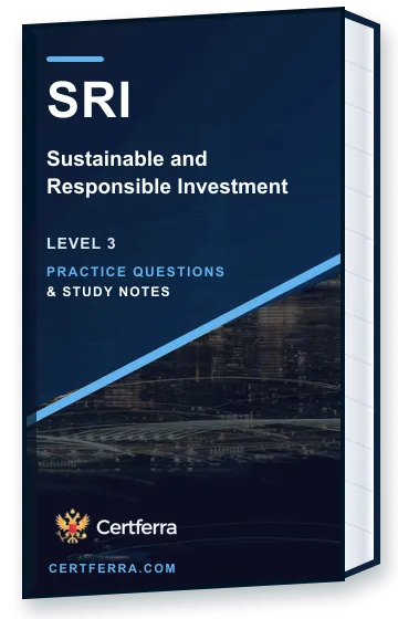 Certferra Sustainable and Responsible Investment practice questions and study notes